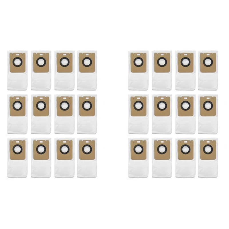 24 шт. Мешки для пыли для Xiaomi Dreame Bot D10 Plus RLS3D Запчасти Для Пылесоса Аксессуары