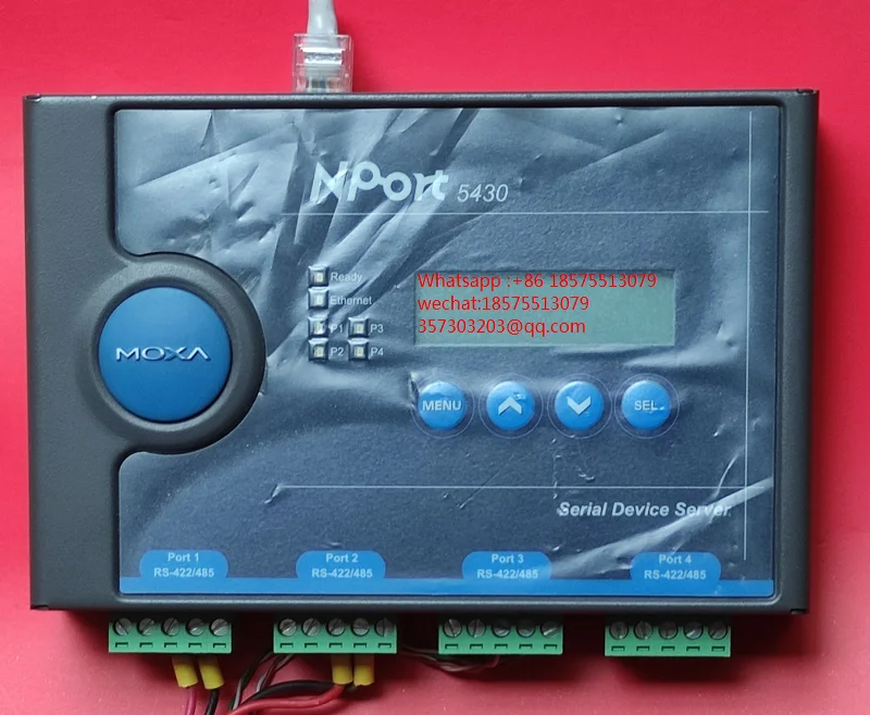 Для Сервера последовательного порта MOXA NPort 5430 Используется NPORT5430