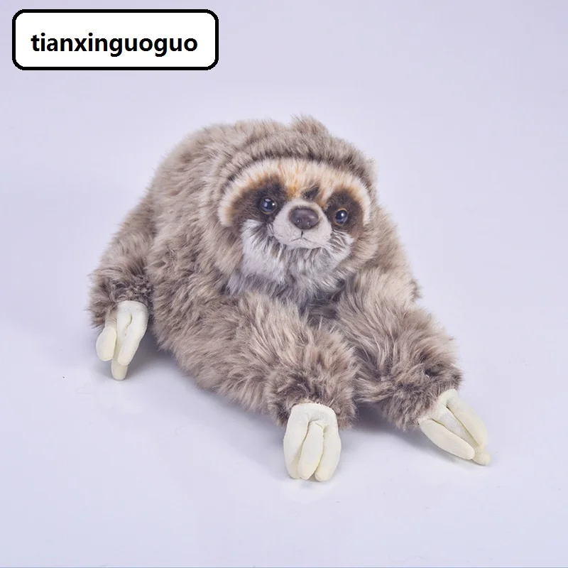 новая креативная плюшевая игрушка-ленивец, плюшевая высококачественная лежащая кукла-ленивец, подарок около 35 см