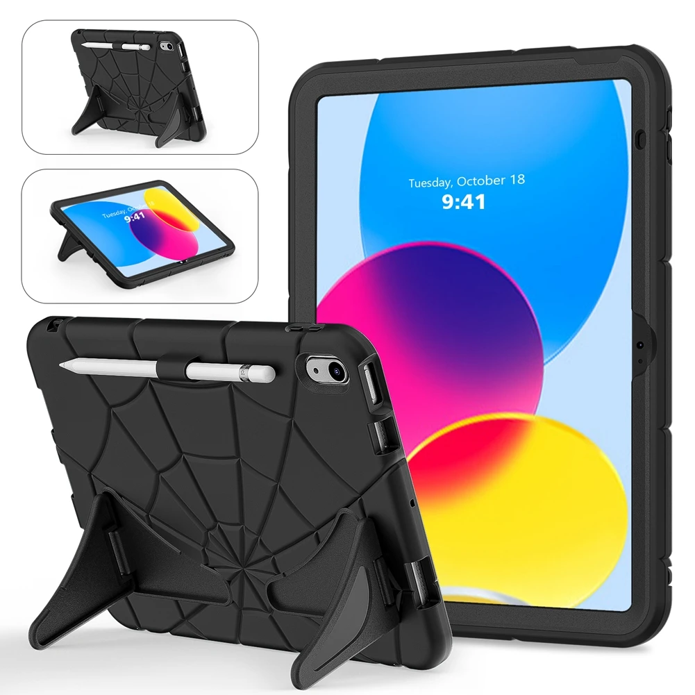 Противоударный Силиконовый Защитный чехол для планшета iPad 10-го поколения 10.9 2022 A2757 A2777, Детский чехол для iPad 10 2022, Чехлы