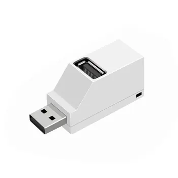 1 шт. USB 3,0 концентратор 2,0 Концентратор Адаптер Удлинитель Мини-разветвитель Коробка 3 Порта Для ПК Ноутбук Высокоскоростной считыватель U-дисков