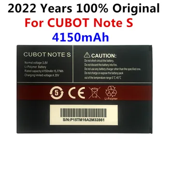 100% Новый оригинальный аккумулятор CUBOT Note S 4150 мАч, сменный резервный аккумулятор для мобильного телефона CUBOT Note