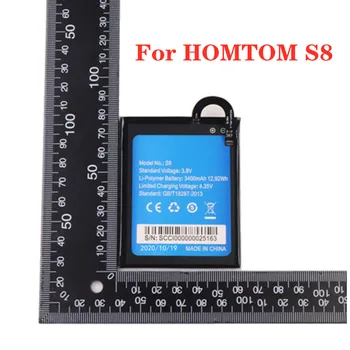 100% Оригинальный Аккумулятор HOMTOM S8 Для HOMTOMS8 S 8 Замена смартфона 5,7 дюймов 3400 мАч Резервные батареи