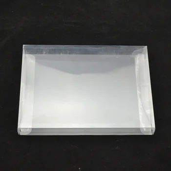 100 шт. розничная продажа, Прозрачная розничная защитная Пластиковая коробка, чехол для домашних животных, чехол для игрового картриджа PAL NTSC SNES CIB