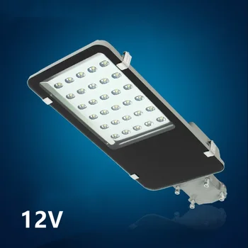 12V 24V 30W светодиодный уличный фонарь 100LM/W Открытый Водонепроницаемый IP65 светодиодный свет 60 мм интерфейс наружного освещения wram белый холодный белый