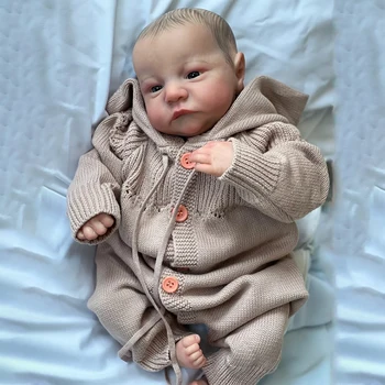 19-дюймовая 3D реалистичная русская интерактивная кукла reborn baby, обучающая детей, лучшие подарки на День матери
