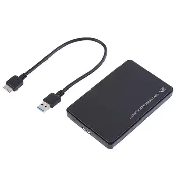 2,5 дюймов USB3.0 Корпус для жесткого диска 5 Гбит/с SATA HDD SSD Мобильный внешний чехол для ноутбука Настольный ПК