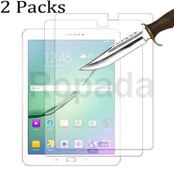 2 Упаковки для Samsung galaxy tab S2 9,7 SM-T810 SM-T815 Защитная пленка для экрана из закаленного стекла 2.5D 9H 0.33 пленка для передней крышки планшета