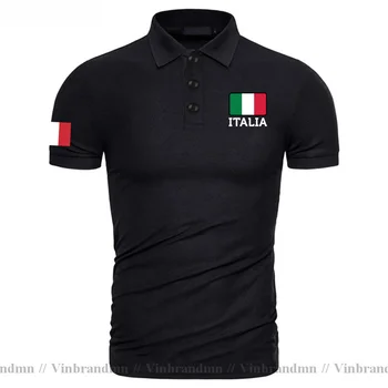 2023 Italia, Итальянская Рубашка Поло, Мужская Новейшая Мода, Удобные Полностью хлопковые Поло, Дизайн Национальной Команды, Классический Бренд, Хипстерская Толстовка