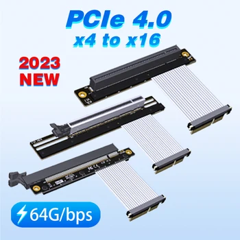 2023 Новый Удлинитель для видеокарты ADT PCI Express X4-X16 PCIe 4.0 С Поддержкой RTX3090 RX6800xt Gen4 64G/бит/с K23SH K23SL-TL