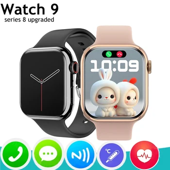 2023 Смарт-Часы Женские Ultra Series 9 NFC Smartwatch Мужские Bluetooth Вызов Водонепроницаемая Беспроводная Зарядка HD Экран для Apple Watch 8