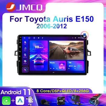 2Din 4G Android 11 Автомобильный Радио Мультимедийный Видеоплеер Стерео Для Toyota Auris E150 2006-2012 Навигация GPS Carplay Bluetooth
