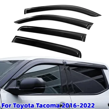 4 шт./компл. Автомобильный Дождевик, Солнцезащитный козырек, Дефлектор окна, дождевик, подходит для Toyota Tacoma 2016-2022