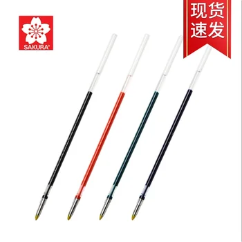 4 шт./Японская Многофункциональная Гелевая ручка Sakura для Заправки 3 в 1 4 в 1 Многоцветная Шариковая ручка для Заправки Черный, Красный, Синий GB4M1004 2004