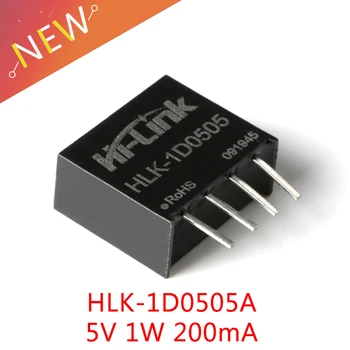 5 Шт./лот Модули питания HLK-1D0505A 5 В 1 Вт 200 мА постоянного тока с эффективностью передачи до 88% Заменяют B0505S-1WR3