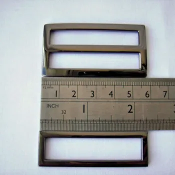 50 мм внутренняя ширина, ползунки и пряжки, металлический триглид, слайдер и пряжка, 2 