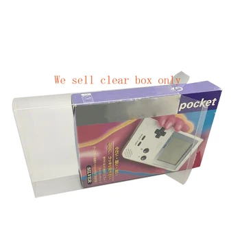 50 шт. в партии, прозрачная коробка для хранения ДОМАШНИХ ЖИВОТНЫХ, защитная коробка для карманных игр Gameboy, версия для ЕС, США/JP