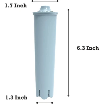 6 Упаковок для Jura Clearyl Claris для кофемашин, Синий Сменный фильтр для воды