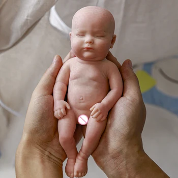 8,6-дюймовые Полностью силиконовые Куклы-Реборн, Готовый набор Реалистичных игрушек для Перерождения, Реалистичные куклы для новорожденных, 360 г, Подарки для детей