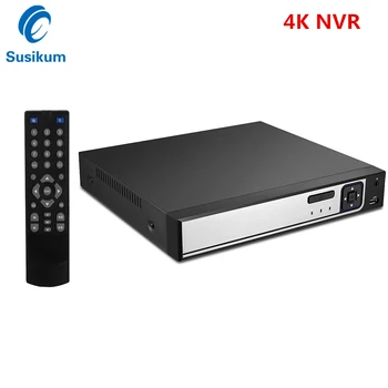 8MP 4K IP NVR Рекордер 9CH 16CH H.265 XMEye APP P2P HDMI VGA Выход CCTV Сетевой Видеомагнитофон Поддержка Обнаружения Движения