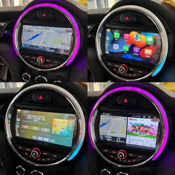 9-дюймовый Android Auto Автомобильный Радиоприемник для BMW Mini F54 F55 F56 F57 2015-2019 Carplay GPS Навигация Головное Устройство Видеоплеер Магнитофон