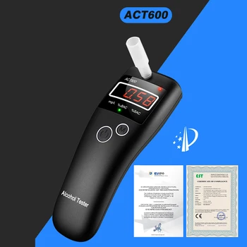 ACT600 новый высокоточный мини-тестер алкоголя, алкотестер, алкометр, Alcotest напоминает водителю о безопасности дорожного движения диагностический инструмент