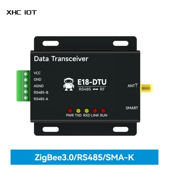 CC2530 Беспроводная станция передачи данных Zigbee 3.0 XHCIOT E18-DTU (Z27-485) RS485 27dBm DC8 ~ 28V Приемопередатчик данных Zigbee