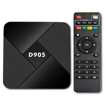 D905 Smart TV Box телеприставка Высокого Разрешения US/EU/UK Plug S905 1G 8G 4K Медиа-Стример Box для Android TV Set Top Box