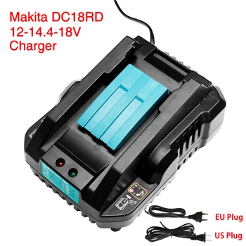 DC18RD 18V зарядное устройство для Makita 14,4 V-18V литиевая батарея BL1830 BL1840 BL1850 BL1860 BL1815 BL1430 BL1450 BL1440