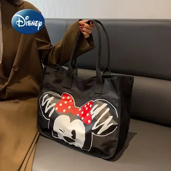 Disney Mickey Minnie 2022 Новая Женская сумка Роскошного Бренда, Кобрендовая Женская сумка Большой Емкости, Мультяшная Модная Сумка-тоут