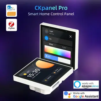 Ewelink CKPanel Pro Центральная панель Управления Smart Scene Настенный Выключатель Со Встроенным Визуальным Домофоном Zigbee Голосовой Умный Дом Через Alexa