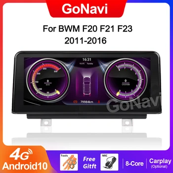 GoNavi 8 Ядерный Android 10 Автомобильный GPS Navi Радио Для BMW F20 F21 2012-2016 WIFI SIM Carplay Авто Мультимедийный Стереоплеер IPS Экран