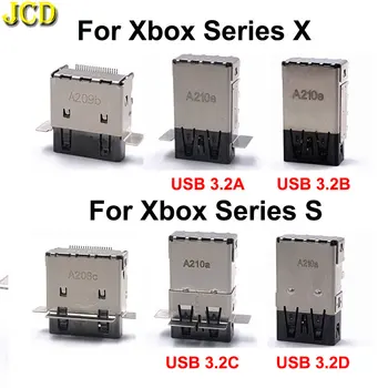 JCD 1 шт., совместимый с HDMI 2,1 Порт USB 3,2, Хвостовая вилка, интерфейсный разъем для XBOX серии S X