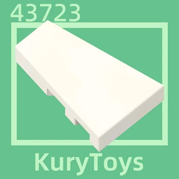Kury Toys DIY MOC для 43723-Детали строительного блока для плитки для клина, плитка 3 x 2 слева