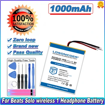 LOSONCOER 1000 мАч AEC552535 Аккумулятор для наушников Beats Solo wireless 1