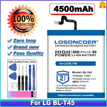 LOSONCOER BL-T45 Аккумулятор 4500 мАч Высокой Емкости для LG Q70 K50S Q51 LM-Q620QM6 LM-Q730N LM-X540BMW