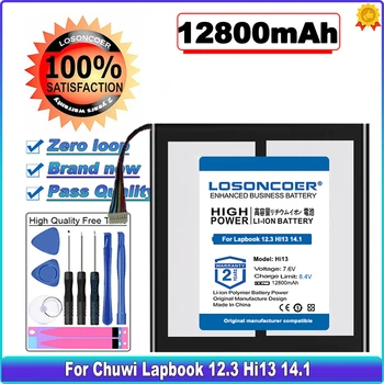 LOSONCOER CWI534 Аккумулятор емкостью 12800 мАч Для планшетного ПК с аккумулятором Chuwi Lapbook 12,3 Hi13 14,1 С 7-проводными штекерными батареями