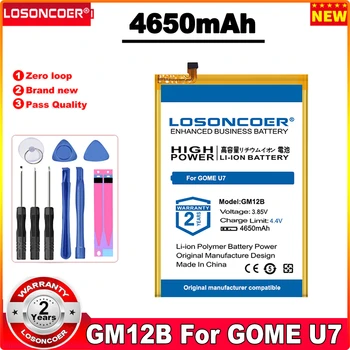 LOSONCOER GM12B 2017M95A 3600 мАч ~ 4650 мАч Аккумулятор Для мобильного телефона GOME U7 U7mini U7 mini