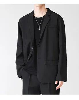 M-мужская осенняя индивидуальная одежда, свитер, футболка, трендовая свободная камуфляжная версия в корейском стиле