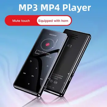 MP3 MP4-плеер Hi-Fi Качество звука без потерь, Сенсорный экран, совместимый с Bluetooth 5.0, Спортивный Walkman FM-радио, запись электронных книг