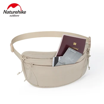 Naturehike, Противоугонная щетка для путешествий, облегающая поясная сумка для путешествий на открытом воздухе, Защита от брызг воды, Повседневная сумка