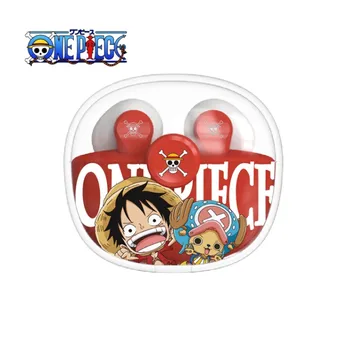 One Piece Аниме Официальные наушники Joint Luffy Bluetooth 5.3 Беспроводные наушники-вкладыши с умным шумоподавлением для бинауральных игр