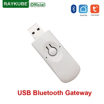 RAYKUBE B4 USB Bluetooth Шлюз для Tuya APP Умный Дверной Замок Wifi Концентратор Bluetooth Умный Беспроводной Адаптер Пульт Дистанционного Управления