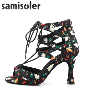Samisoler, новинка 2019, обувь для латиноамериканских танцев, женская обувь для танцев, обувь для бальных танцев, обувь для латиноамериканских танцев, бальные туфли со стразами, латиноамериканские туфли