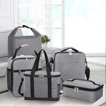 TY Мягкая сумка-холодильник, термосумки, сумка для пикника, ланча, коробка для работы, женщин/Мужчин, путешествий, семейного отдыха на свежем воздухе