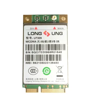U7309 Long SUNG MINI PCIE 3G HSPA +/UMTS/EDGE/GPRS/GSM беспроводной модуль поддерживает голосовое SMS-сообщение вместо Huawei MU609