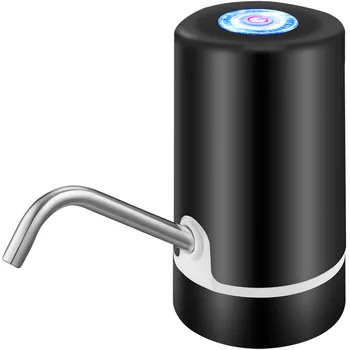 USB Быстрая Зарядка Двойной Мотор Электрический Автоматический Насос для питьевой Воды В Бутылках Дозатор Зарядки Двойного Насоса Бочкообразный Насос