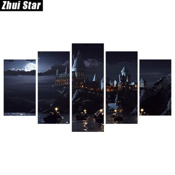 Zhui Star 5D DIY Полная Квадратная Алмазная картина 