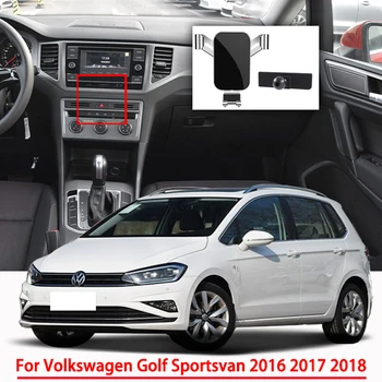 Автомобильные аксессуары, держатель мобильного телефона для Volkswagen Golf Sportsvan 2016 2017 2018, Гравитационная навигация, Специальный кронштейн, поддержка GPS
