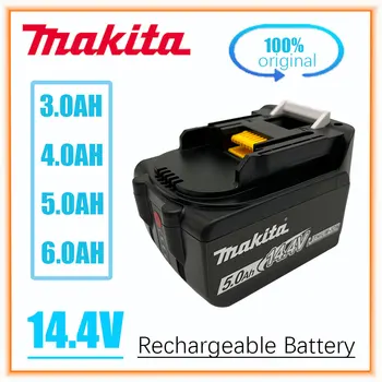 Аккумуляторная батарея Makita со светодиодным индикатором для BL1430 BL1415 BL1440 196875-4 194558-0 195444-8 3.0AH 4.0Ah 5.0AH 6.0Ah 14.4V